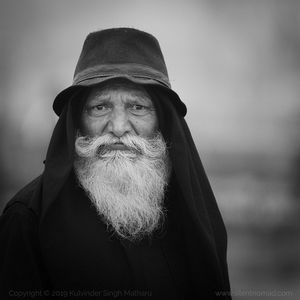 Bearded pilgrim