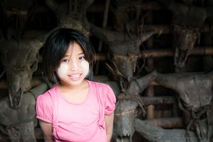 Girl in Chin State