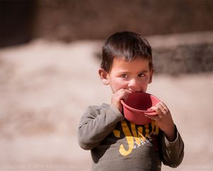 Boy in Bamiyan